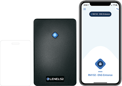 LenelS2 Blue Diamond Readers