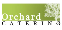 Return to homepage Orchard catering logo, Surrey