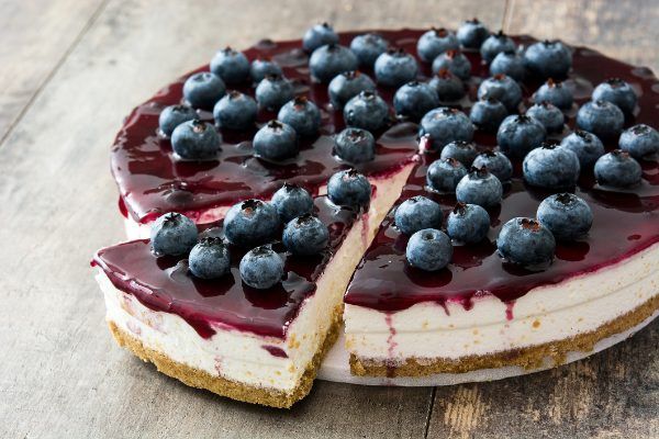 Semifreddo ai mirtilli