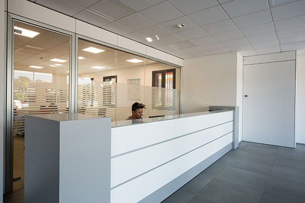 Banco di ricevimento della compagnia