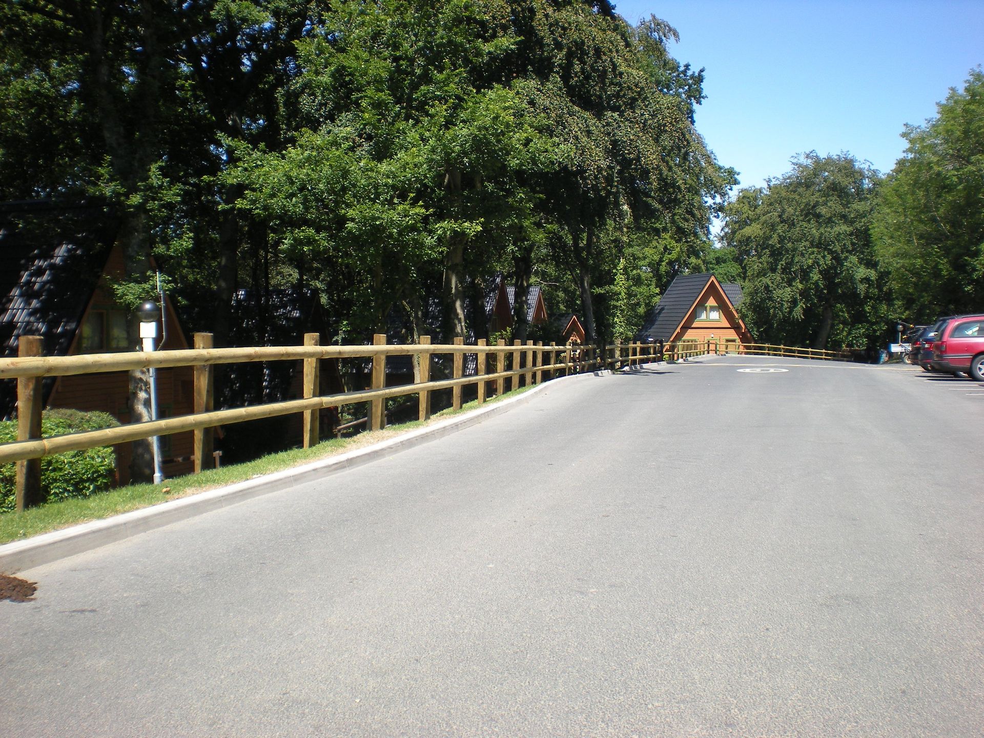 wooden fencing
