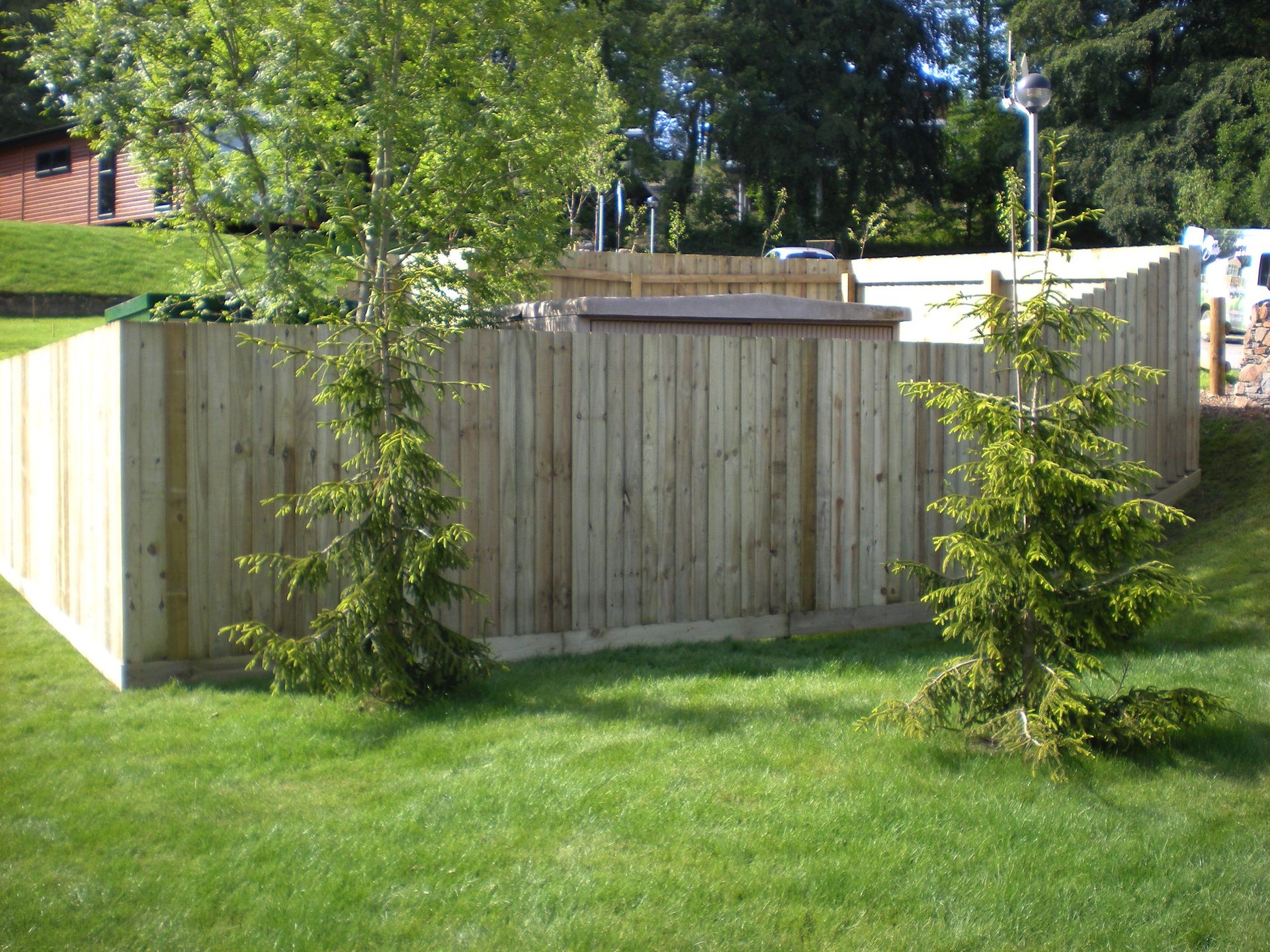wooden walls