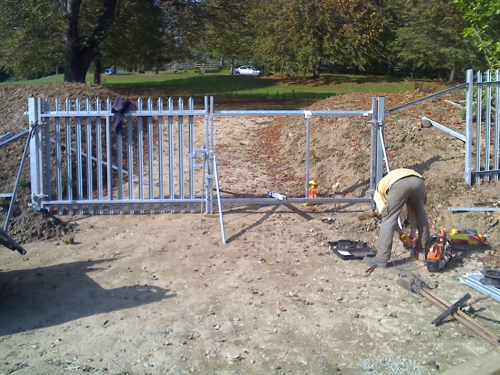 gate installation