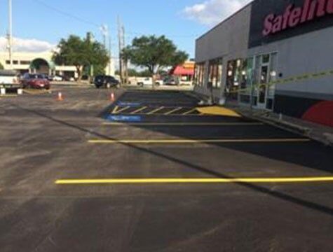 New Asphalt Parking Area - Asphalt Paving Contractors in Tomball,, TX