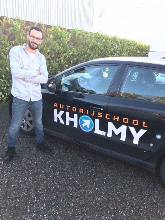 Autorijschool Kholmy - Geslaagd