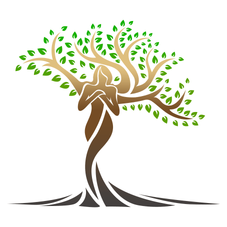 female figure as a tree