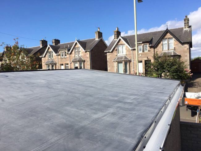Flat roof