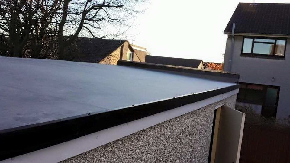 Insulated garage roof