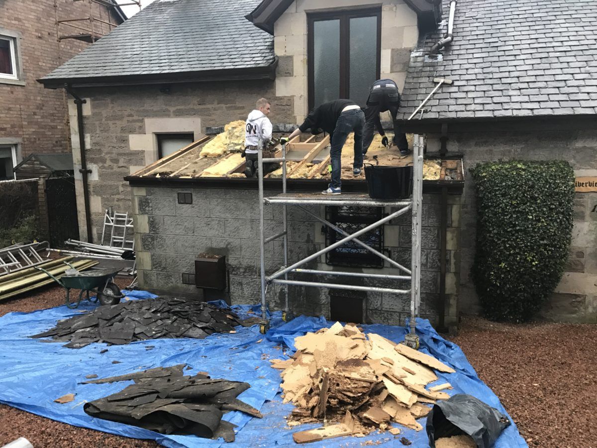 Roof refurbishment