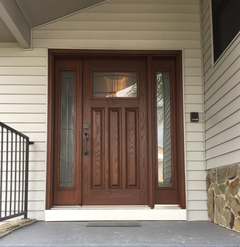 Madison Wrought Iron Glass Door — Tampa, FL — DoorPro Entryways, Inc.