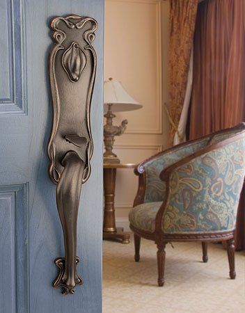 Emtek Art Nouveau Door Knob — Tampa, FL — DoorPro Entryways, Inc.