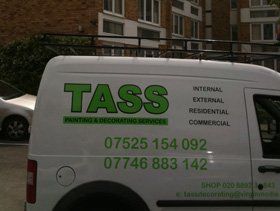 Painter and decorators - Twickenham, South West London - Tass Decorating - Sandstonevan