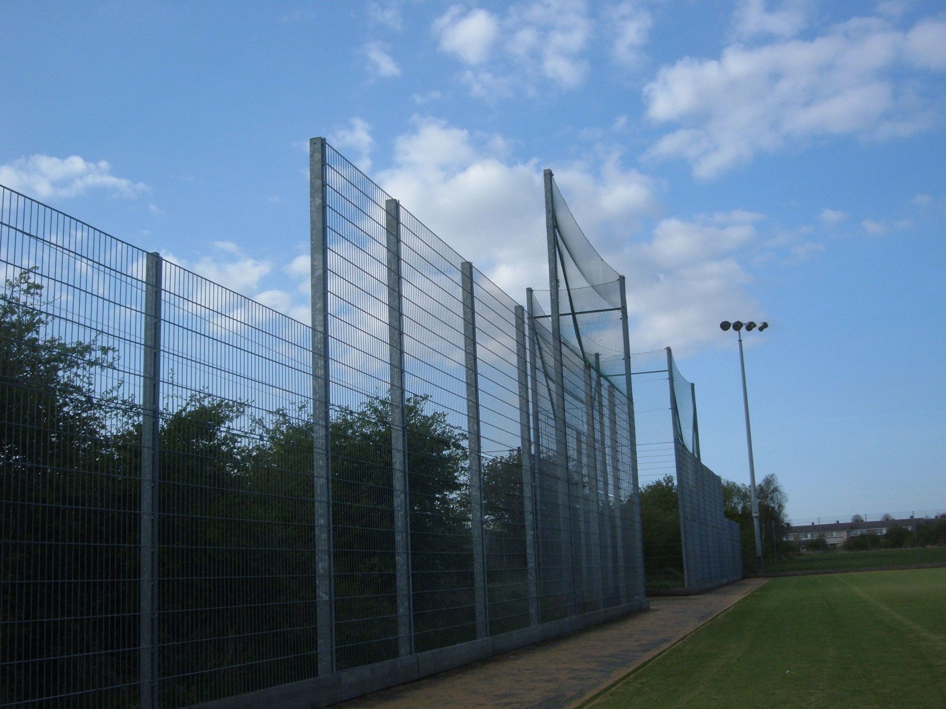 Sports fencing Cramlington Learning Village 2