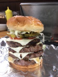 quadruple burger