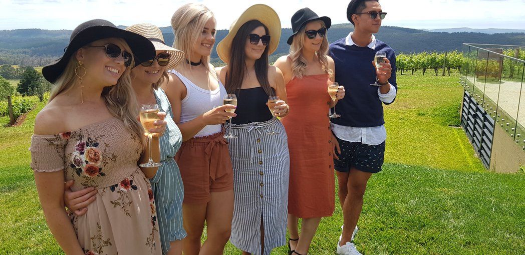 5 woman and 1 guy
