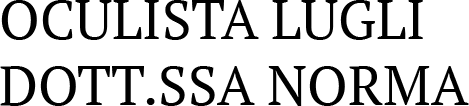 OCULISTA LUGLI DOTT.SSA NORMA - LOGO