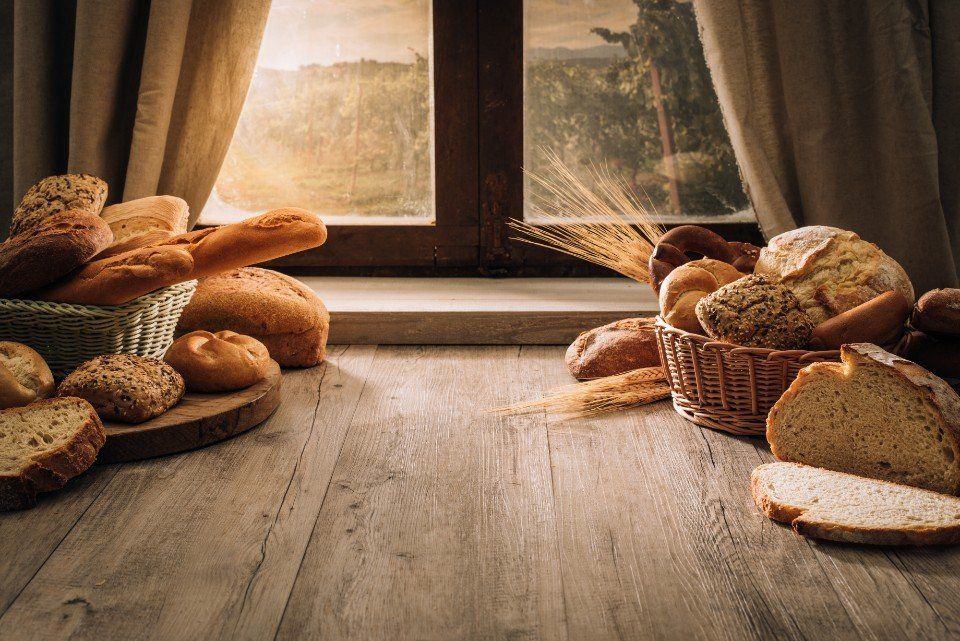 pane in tavola