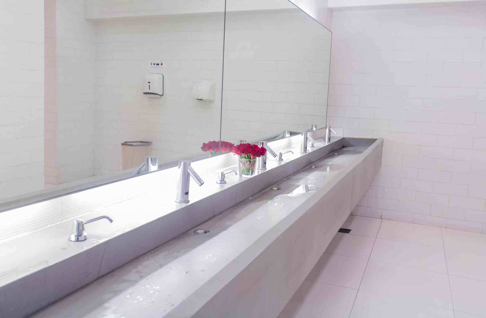 Commercial bathroom