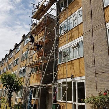 Scaffolding installations