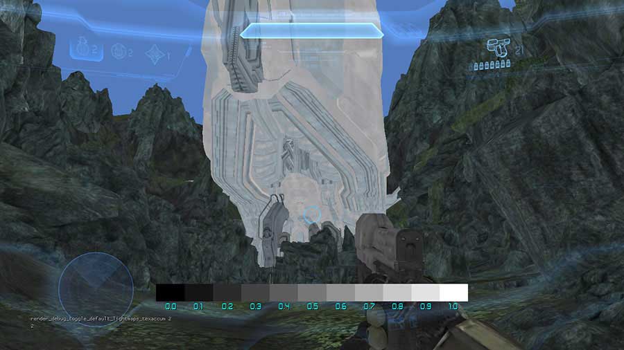 Halo 4 level - unlit