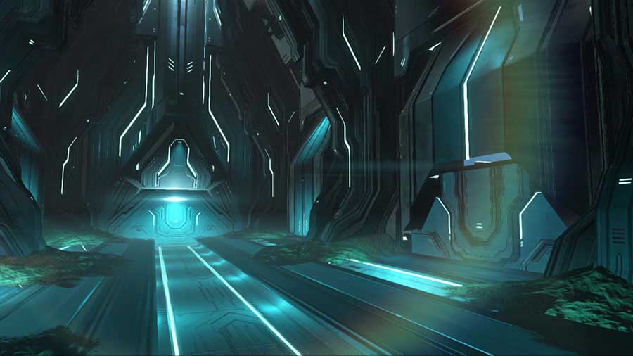 Halo 4 level - lit