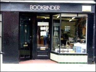 If looking for bookbinding services in Canterbury call Canterbury Bookbinders Shop Front
