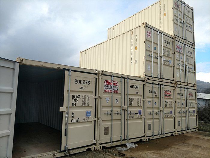 Stacks of Large Containers — Chattanooga, TN — All About Storage