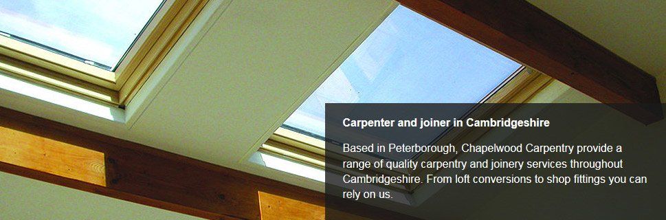 If you need a carpenter in Peterborough call 07725 609 950