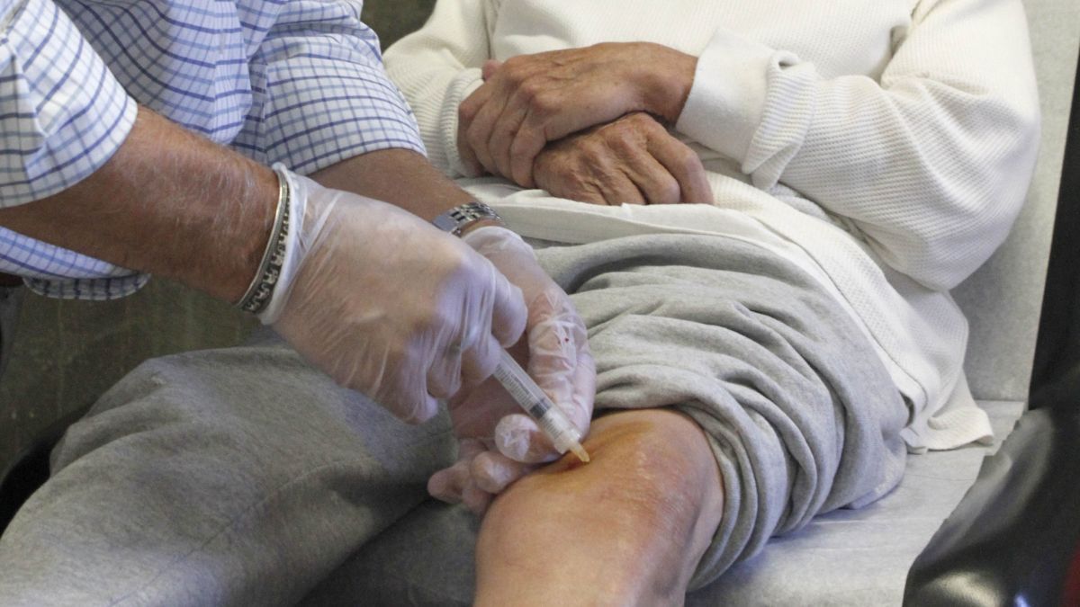 knee steroid shot