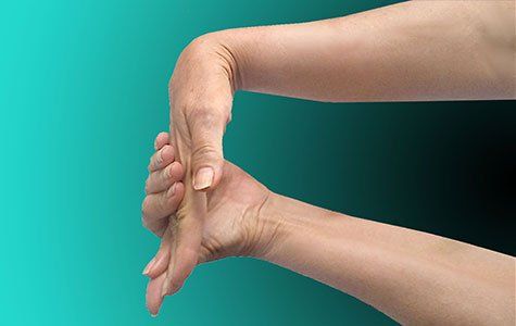 Phalen test for carpal tunnel