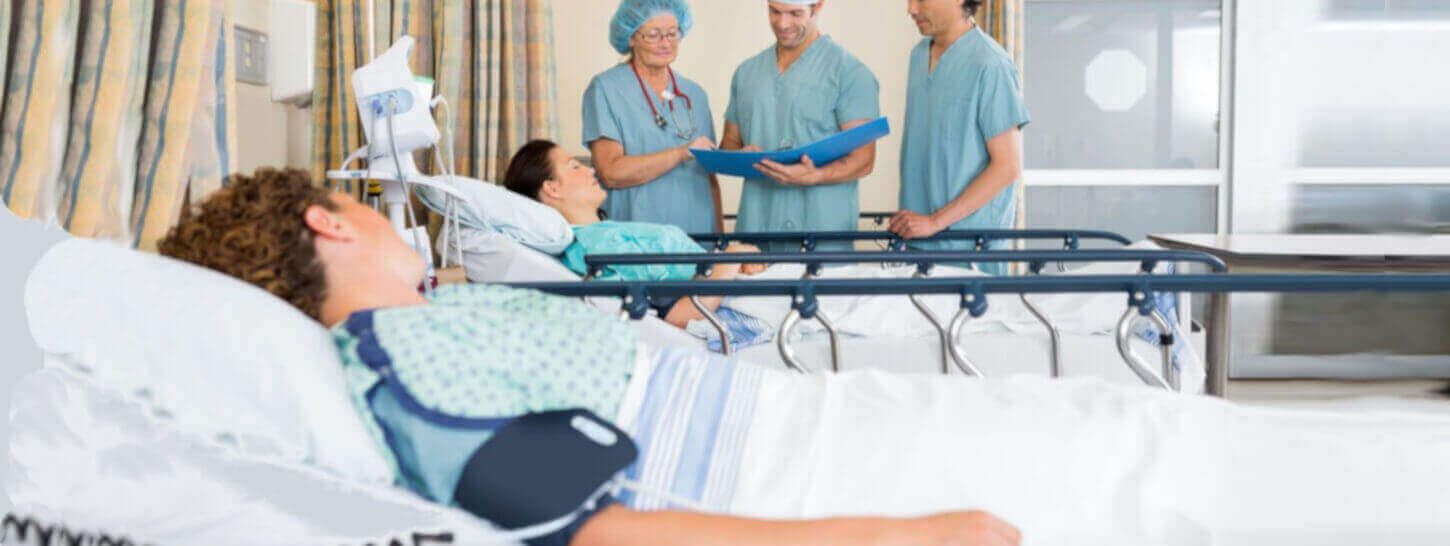 patients in the recovery room
