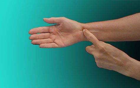 Tinel test for carpal tunnel