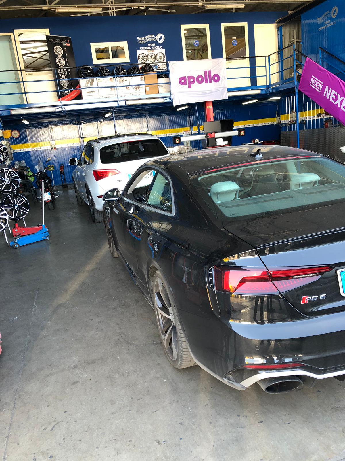 auto in officina