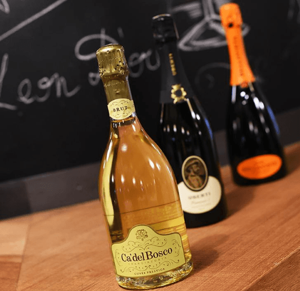Bottiglia di prosecco Ca' del Bosco