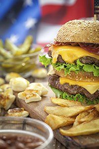 burger - happy fourth of July blog
