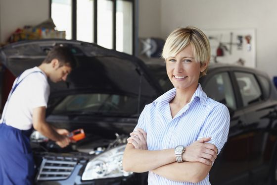 Satisfied customer at a collision repairs shop in Shelbina, MO