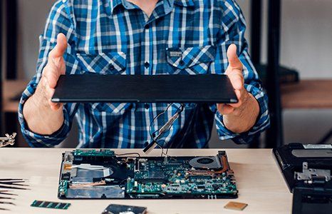 We offer laptop repairs