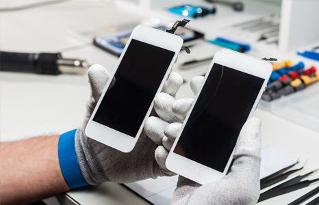 damaged mobile phones