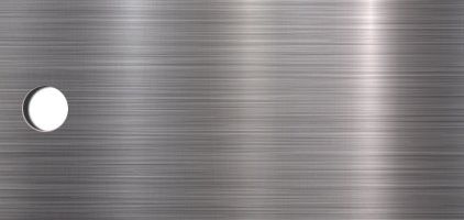 Brushed Chrome — Buckeye Custom Glass — Canal Winchester, OH