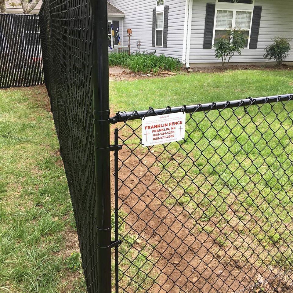 Chain Link Fence — Franklin, NC — Franklin Fence Company