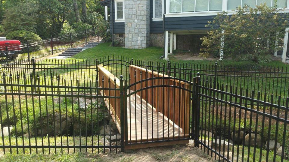 Ornamental Iron Fence — Franklin, NC — Franklin Fence Company