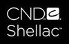 CND Shellac logo