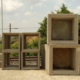 cubo in cemento