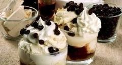 Affogato al liquore, affogato al caffè, affogato al cioccolato
