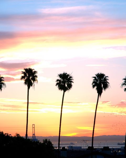 sunset in san pedro