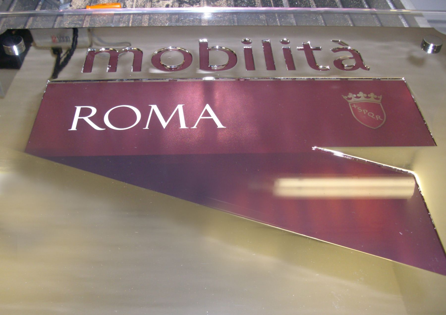 targa mobilità Roma