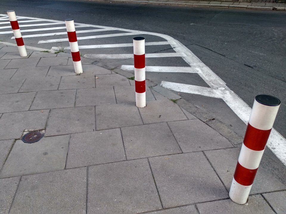 paletti per il traffico