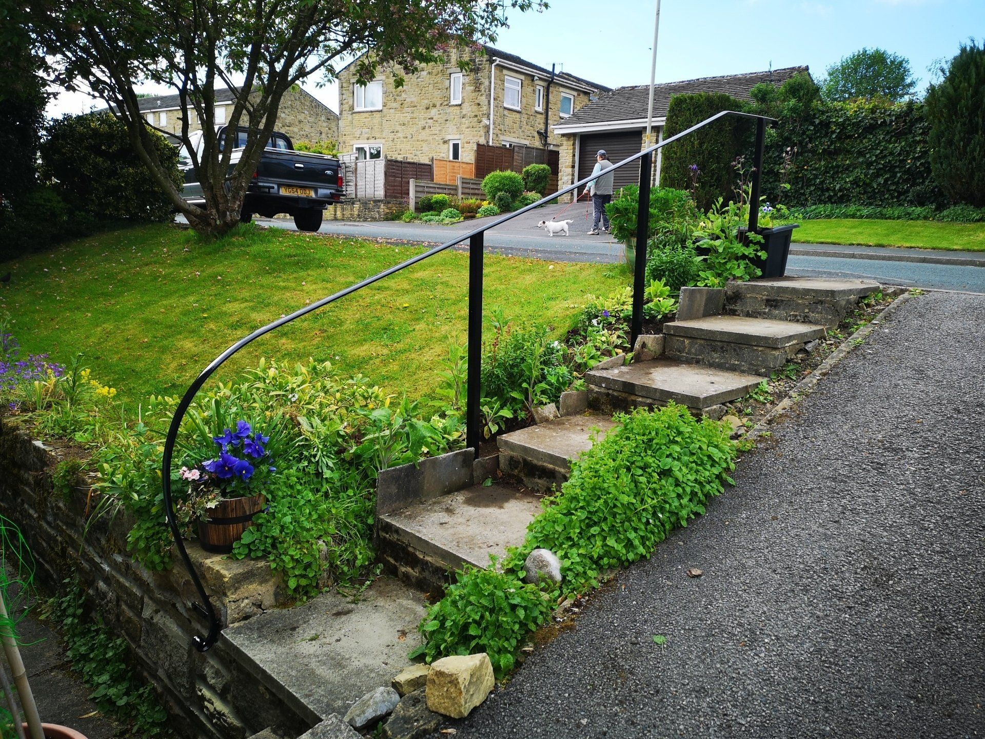 metal railings