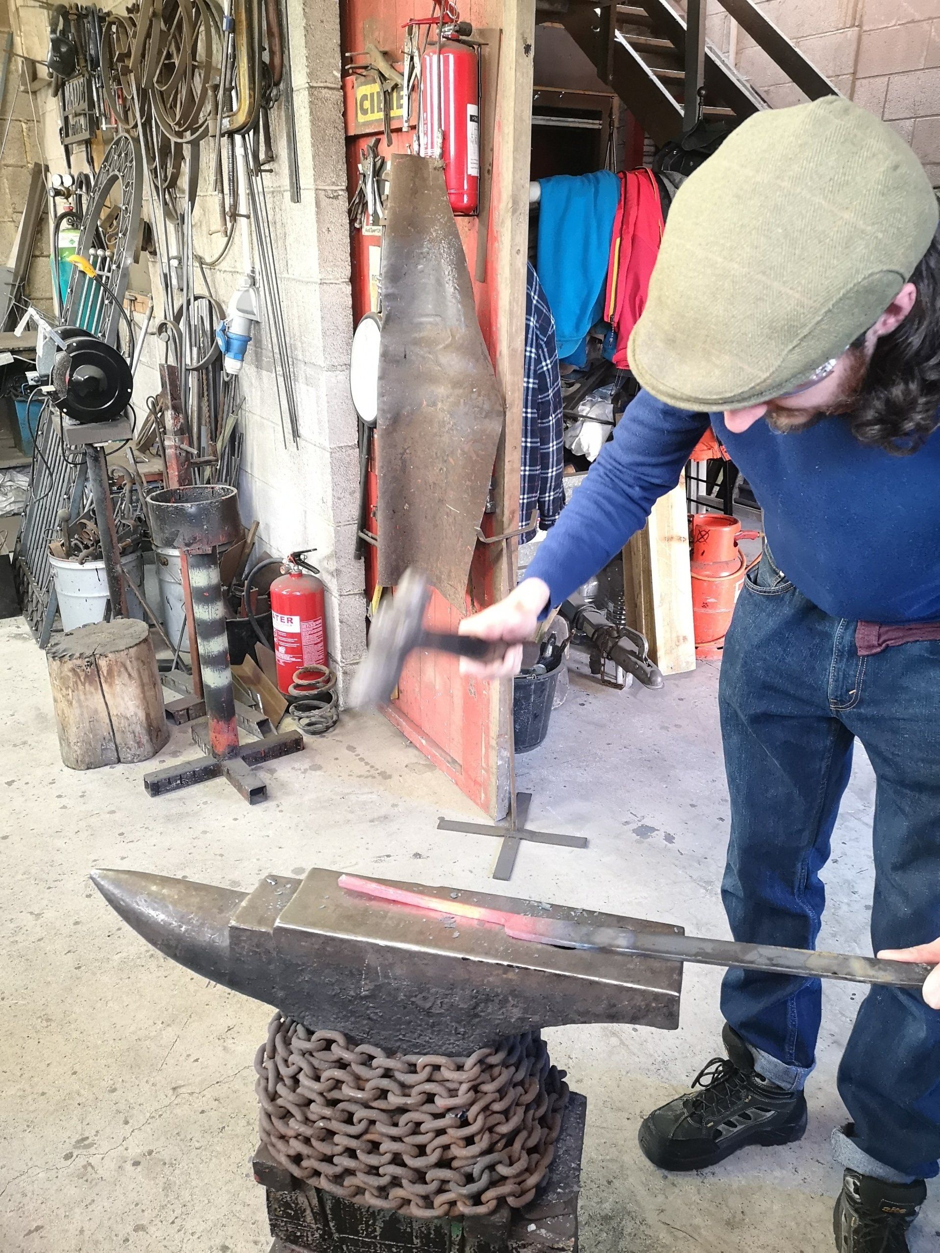 blacksmith student