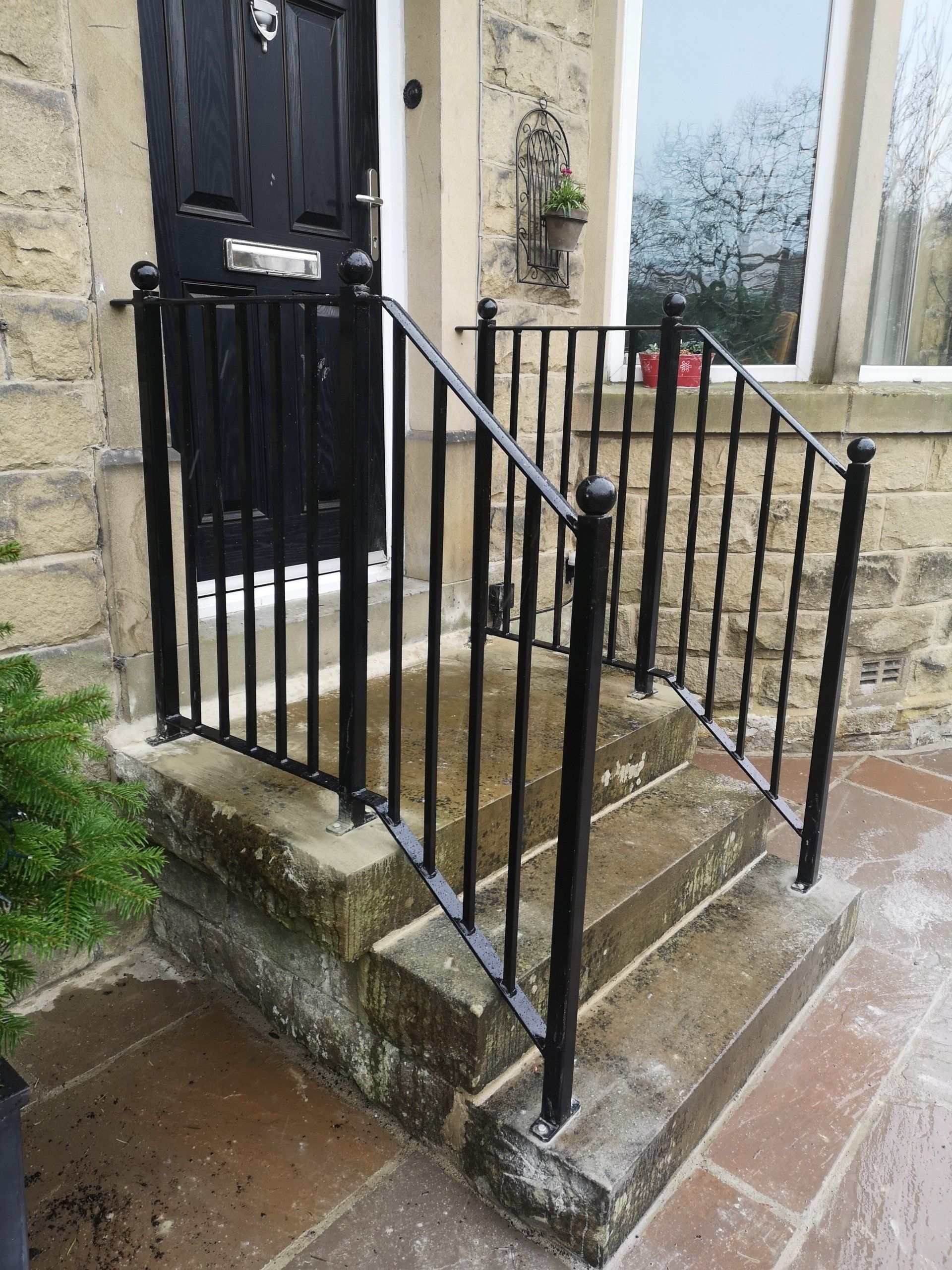 metal railings